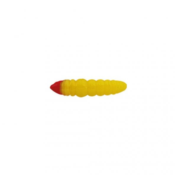 EFFE Silikon Larva Kurtçuk Çilek Aromalı Suni Yem 2.6cm 20ad - 3