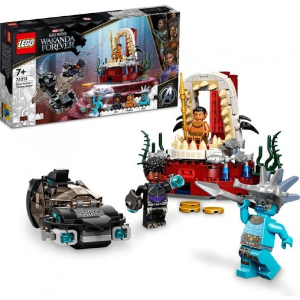Orjinal Lego Marvel Kral Namor’un Taht Odası Lego Marvel 76213