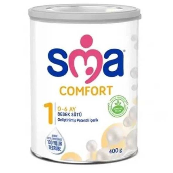 Sma Comfort 1 Numara Bebek Sütü 400 Gr