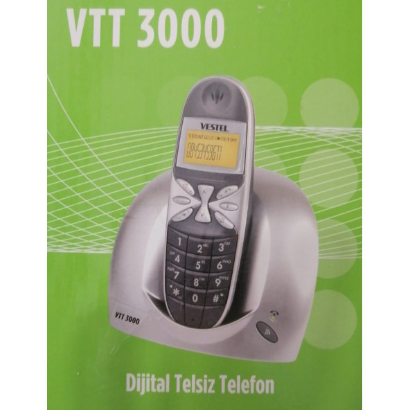 VESTEL  VTT3000 DİJİTAL TELSİZ TELEFON