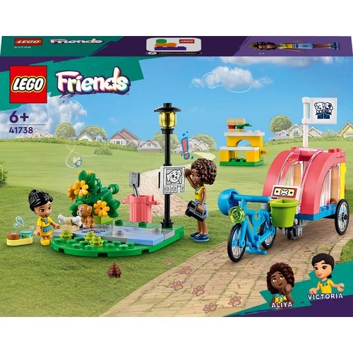 Orjinal Lego Friends Köpek Kurtarma Bisikleti Lego Friends 41738 - Resim 4