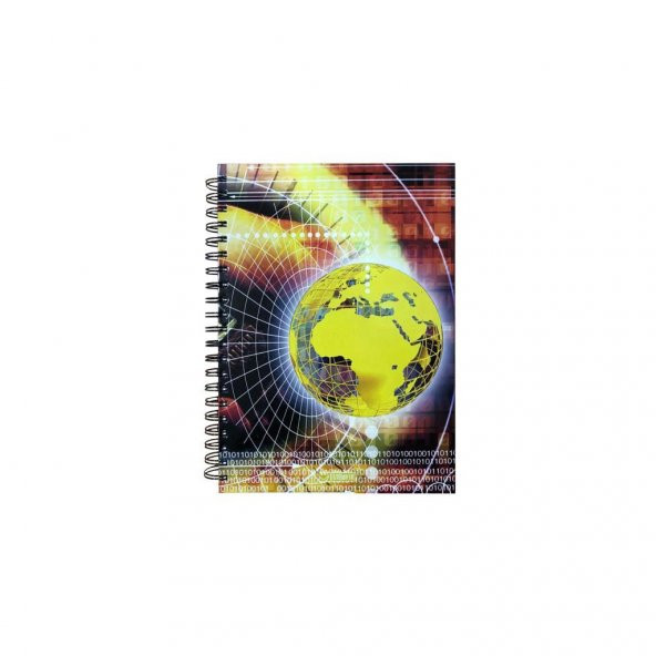 Özgün 20x28 Spiralli 4 Konulu Defter 160 Yp. Çizgili - 4