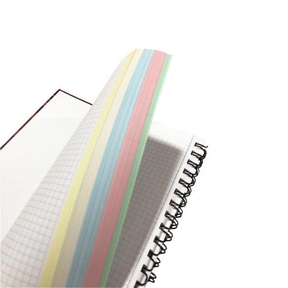Özgün 20x28 Spiralli 4 Konulu Defter 160 Yp. Çizgili - 6