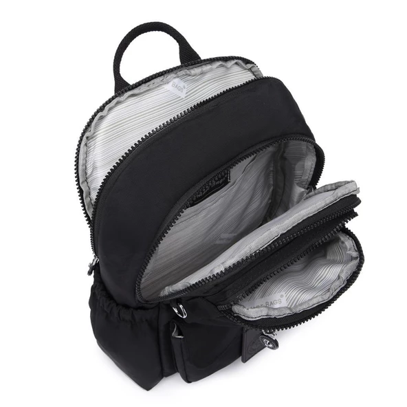 Smart Bags Kadın Sırt Çantası Küçük Boy Krinkıl Kumaş 3168 - 7