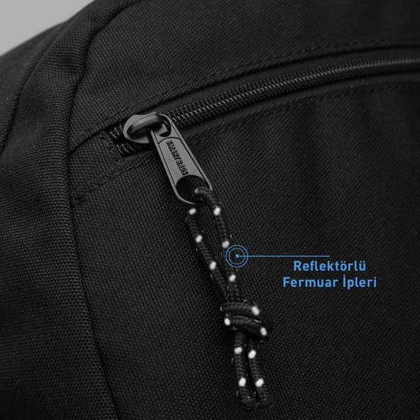 Smart Bags Sırt Çantası Okul Boyu Laptop Gözlü 3124 - 6