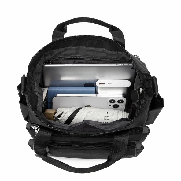Smart Bags Ekstra Hafif Kumaş Kadın Postacı Çantası 3136 - 3