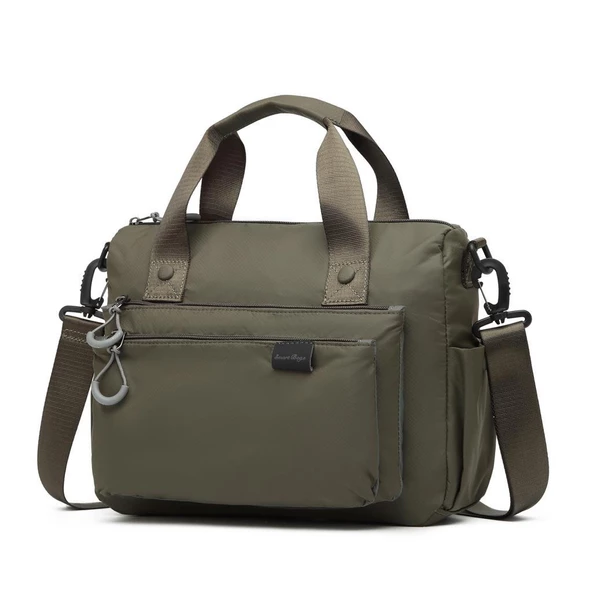 Smart Bags Ekstra Hafif Kumaş Kadın Postacı Çantası 3141 - 10