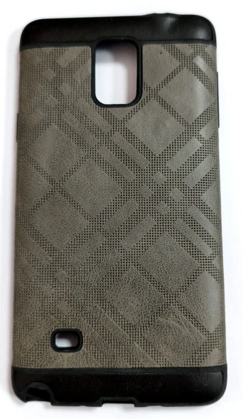 Samsung Galaxy Note4 Uyumlu Motomo Kılıf Gümüş ürün görseli 1