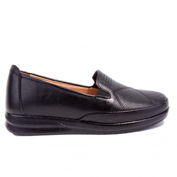 Dagoster DZA07-1194226 Siyah Günlük Ortopedik Kadın Ayakkabı - Resim 2