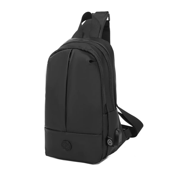 Gumi Kumaş Smart Bags Uniseks Bodybag Omuz Çantası 8655 - 8