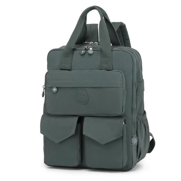 Büyük Boy Krinkıl Kumaş Sırt Çantası Smart Bags 1175 - 3