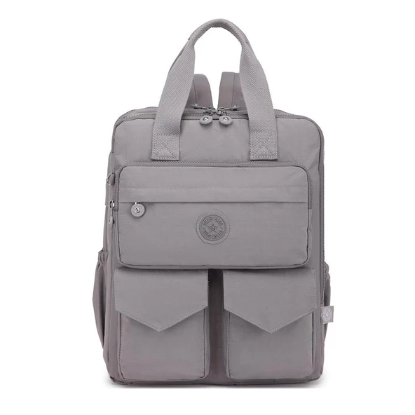 Büyük Boy Krinkıl Kumaş Sırt Çantası Smart Bags 1175 - 4
