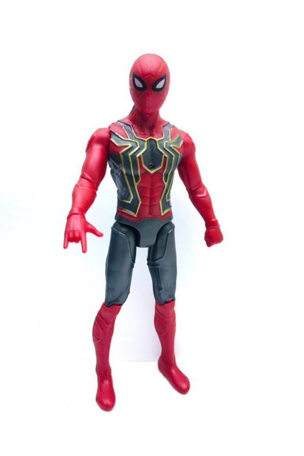 Spiderman & Thanos 2li Figür Işıklı Oyuncak Seti Örümcek Adam Thanos Karakter - 2