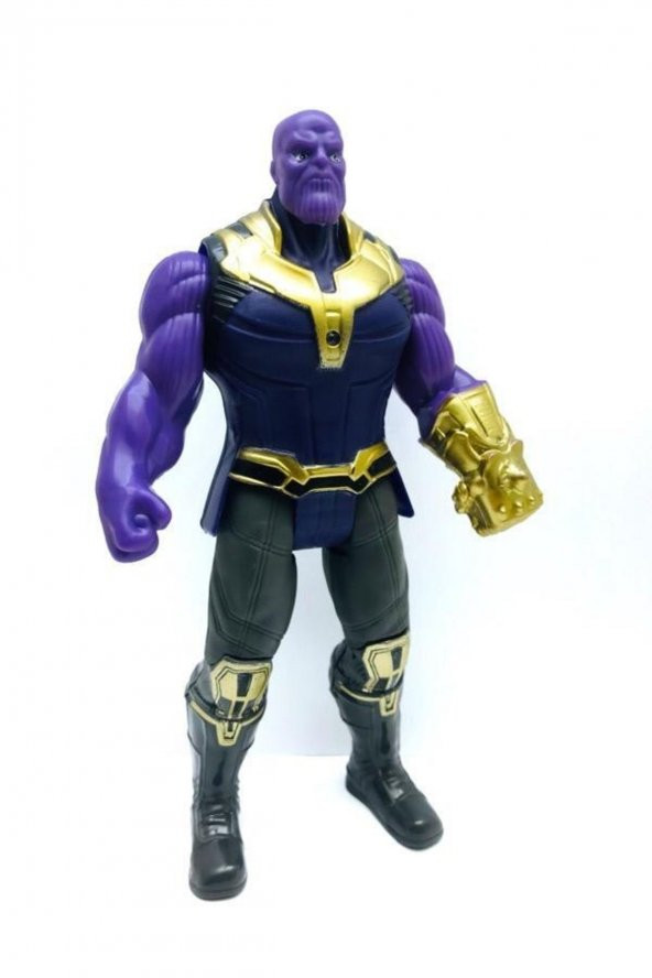 Spiderman & Thanos 2li Figür Işıklı Oyuncak Seti Örümcek Adam Thanos Karakter - 3