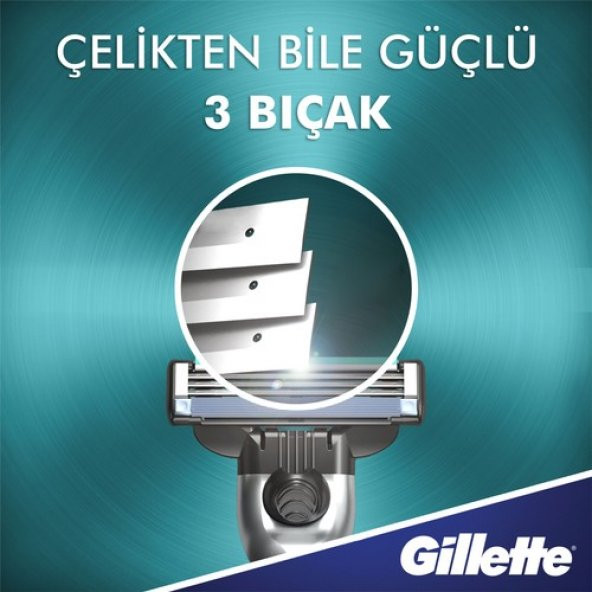 Gillette Mach3 Yedek Tıraş Bıçağı 8li - 5