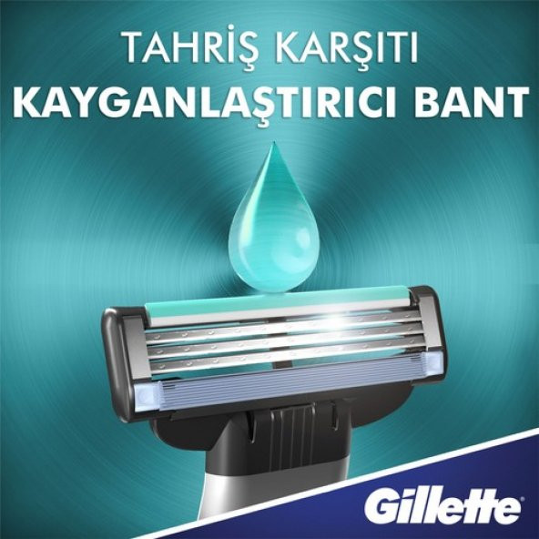 Gillette Mach3 Yedek Tıraş Bıçağı 8li - 6