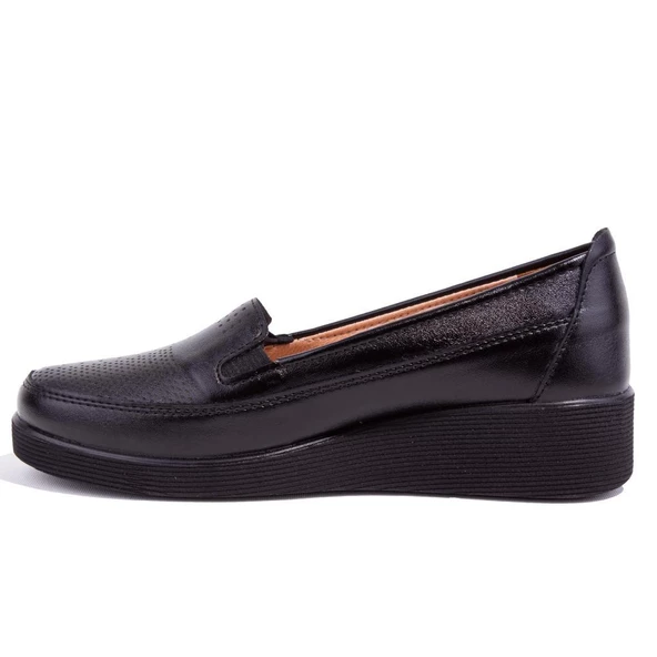 Dagoster DZA07-1194410 Siyah Ortopedik Günlük  Kadın Ayakkabı - Resim 3