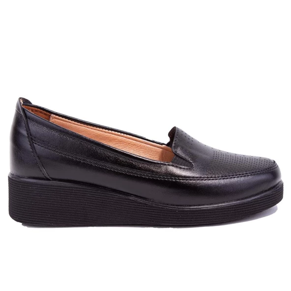 Dagoster DZA07-1194410 Siyah Ortopedik Günlük  Kadın Ayakkabı - Resim 2