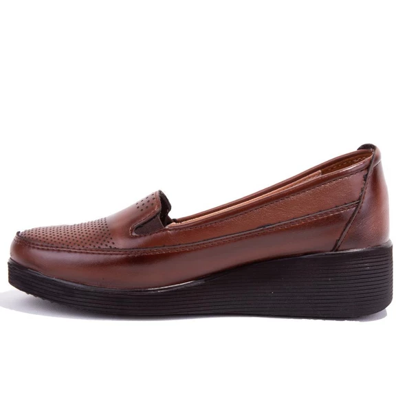 Dagoster DZA07-1194410 Taba Ortopedik Günlük Kadın Ayakkabı - Resim 3