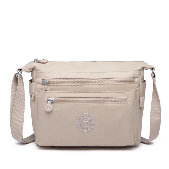 Krinkıl Kumaş Kadın Postacı Çantası Smart Bags 1238