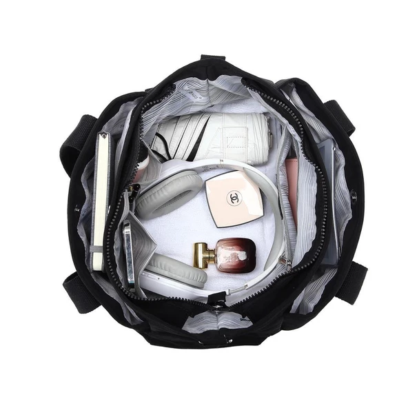 Smart Bags Omuz Askılı Kadın Çantası Krinkıl Kumaş 3110 - 6