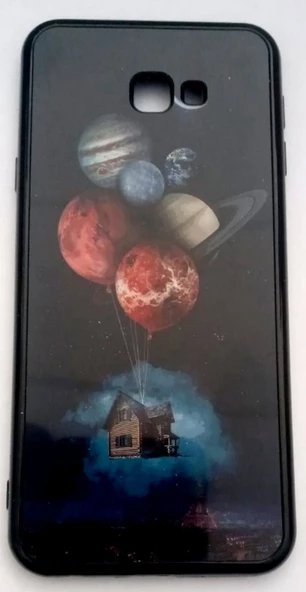 Samsung Galaxy J4 Plus Resimli Orta Sert Slikon Kılıf ürün görseli 1