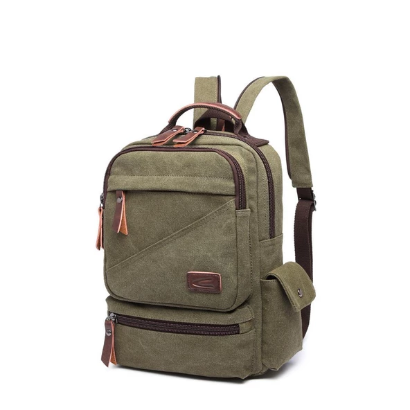 C-Active Kanvas Kumaş Orta Boy Sırt Çantası 1261 - 6