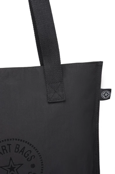 Smart Bags Büyük Boy Omuz Kadın Çantası Krinkıl Kumaş 3076 - 6