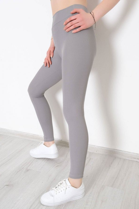 Fitilli Tayt Gri - 10751.1098. - 3