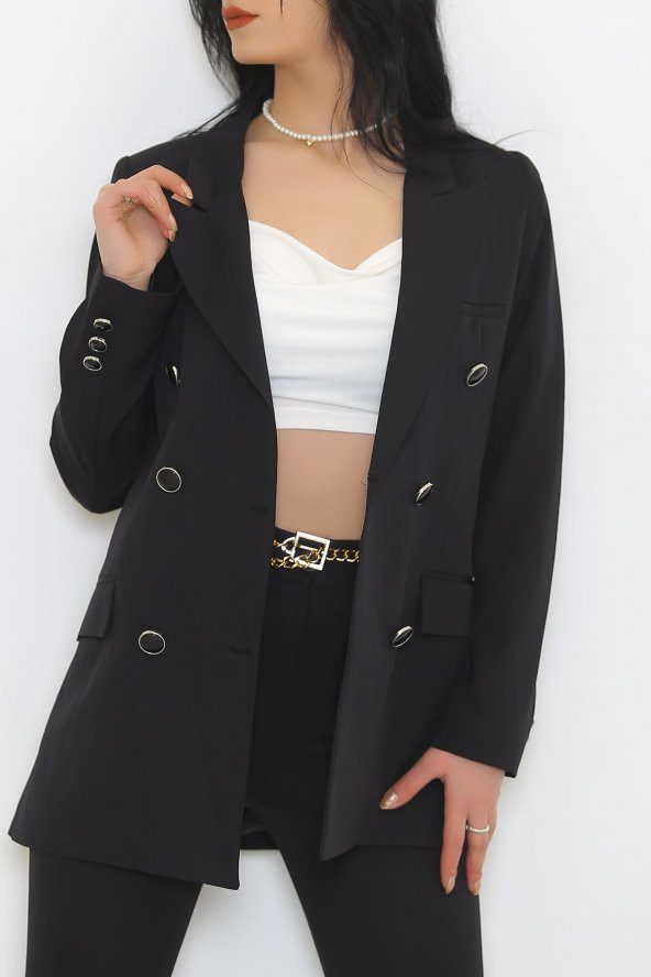 Blazer Ceket Siyah - 1102.1174. - 5