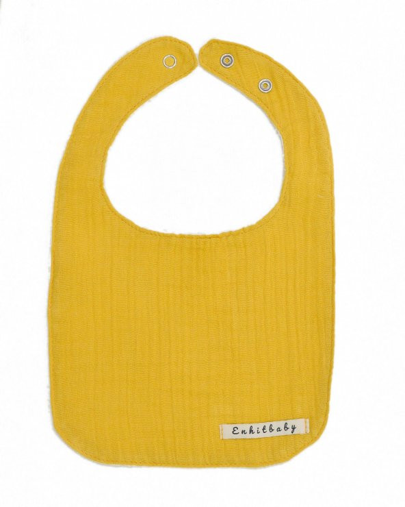 5li Sıvı Geçirmez Çift Kat Müslin Mama ve Salya Önlüğü, 100 Pamuk Alezli - 8