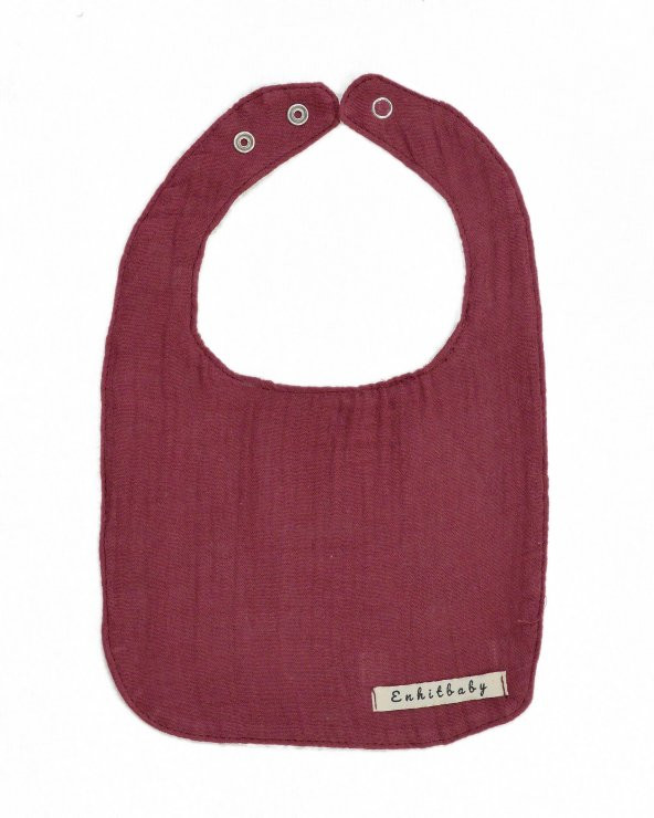 5li Sıvı Geçirmez Çift Kat Müslin Mama ve Salya Önlüğü, 100 Pamuk Alezli - 9