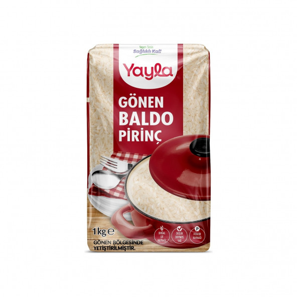 Yayla Gönen Baldo Pirinç 1 kg