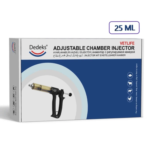 Otomatik Enjektör Aşı Tabancası Hazneli Multimatic Şırınga 25 ml