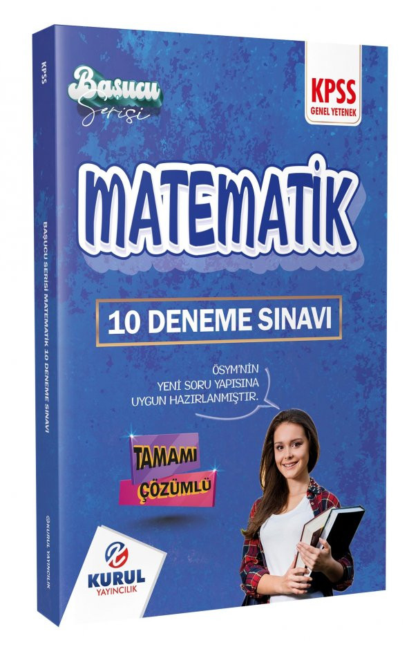 KPSS Başucu Serisi Matematik Tamamı Çözümlü 10 Deneme Sınavı Kurul Yayıncılık