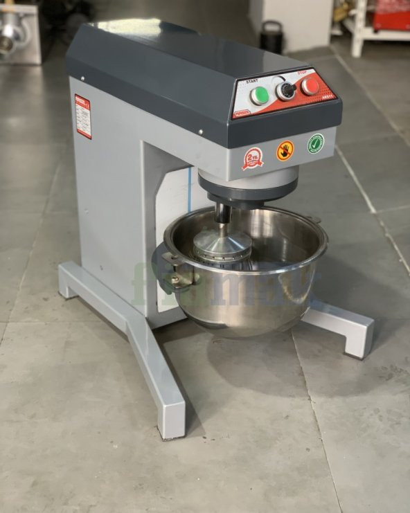 10 Litre Yerli Üretim Planet Mikser Pasta Hamur Mikseri ( Hız Kontrollü ) - 7