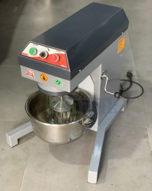 10 Litre Yerli Üretim Planet Mikser Pasta Hamur Mikseri ( Hız Kontrollü ) - 8