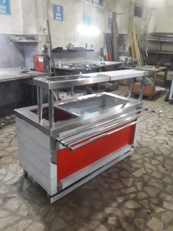 3+1 Yemek Elektrik Isıtıcılı Benmari - Yemek Tezgahı
