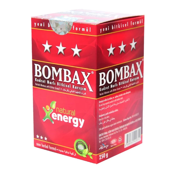 Bombax Kudret Narlı Bitkisel Karışım Toz 250 Gr - Resim 3