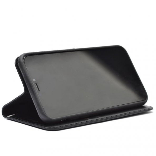 Samsung Galaxy S23 Kılıf Zore Kar Deluxe Kapaklı Kılıf - Resim 5