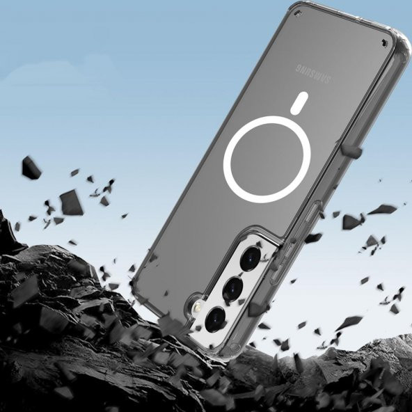 Samsung Galaxy S23 Kılıf Tacsafe Wireless Kapak Magsafe - Resim 3