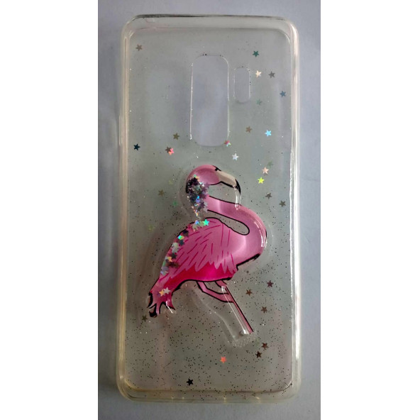 Samsung Galaxy S9 Plus Kabartmalı Şeffaf Slikon Lüks Kılıf - 1