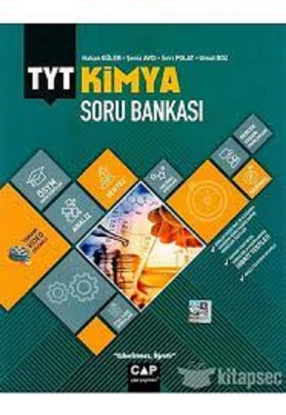 Çap Yayınları TYT Kimya Soru Bankası