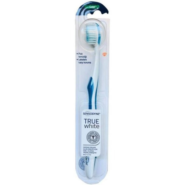 Sensodyne True White Anti Plak Orta Diş Fırçası ürün görseli 1