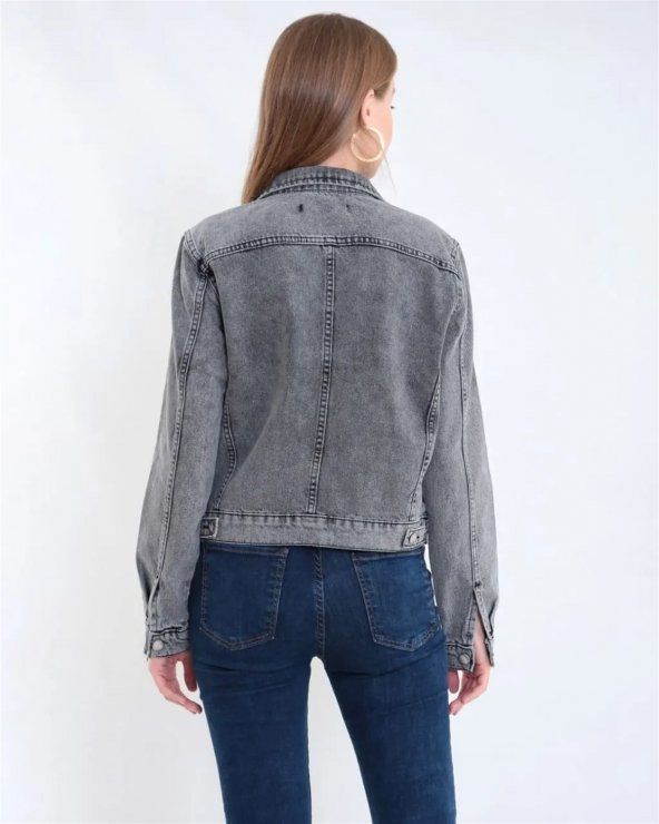 Kadın Yeni Model Kot Ceket 3356 - 3