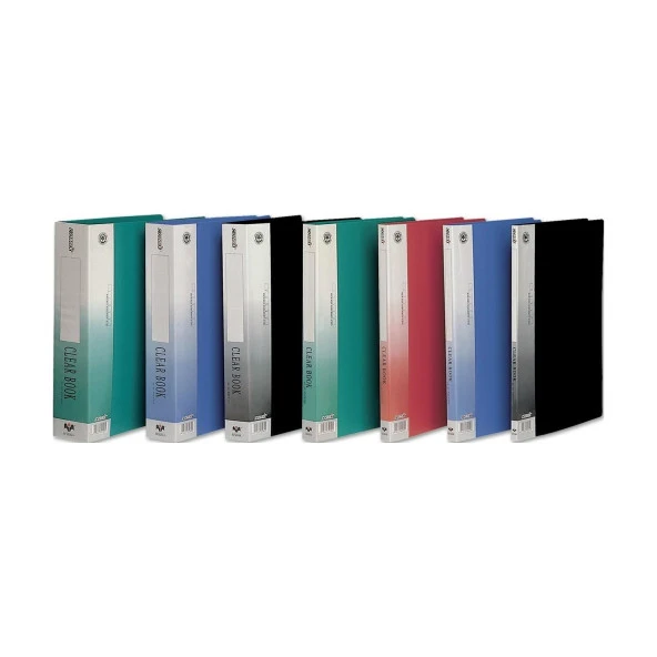 Comix Katalog (Sunum) Dosyası 30 Lu Sunum Dosyası (Karışık Renk 1 Adet)