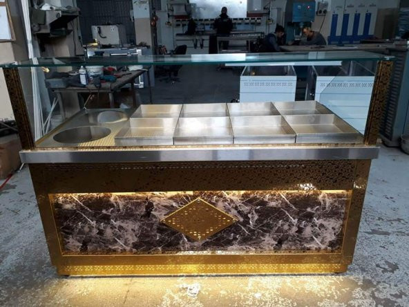 Benmari ve Yemeklik Gold Model - Özel İmalat - Tüplü