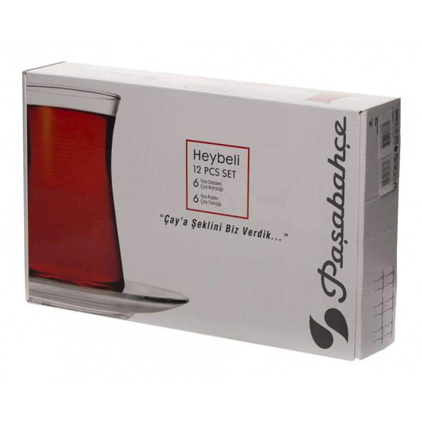 Paşabahçe Heybeli Çay Takımı Seti 12 Parça  Set  95483 - 4