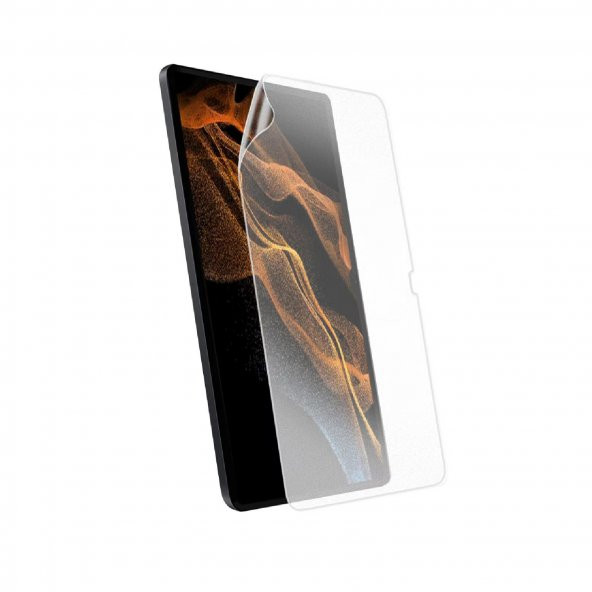 KNY Samsung Galaxy Tab S8 Ultra X900 İçin Kağit Hissi Veren Mat Paper Like Ekran Koruyucu Şeffaf