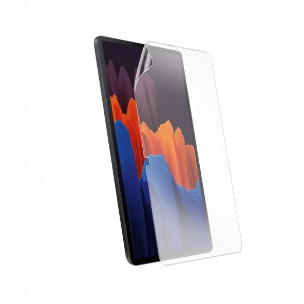 KNY Samsung Galaxy Tab S7 Plus T970 İçin Kağit Hissi Veren Mat Paper Like Ekran Koruyucu Şeffaf